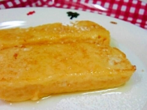 レモンシロップのフレンチトースト